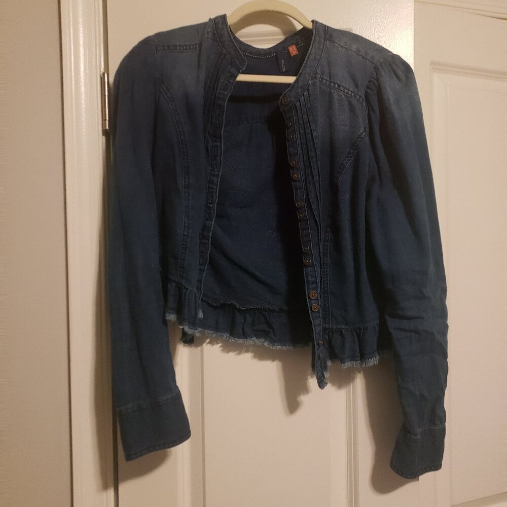 Pilcro Denim Top